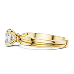 Gold Ring LR-0005, Yellow Gold, view 3