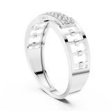 Gold Ring LR-01 (10), White Gold