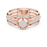 Gold Ring 12-10060@L, Rose Gold, view 4