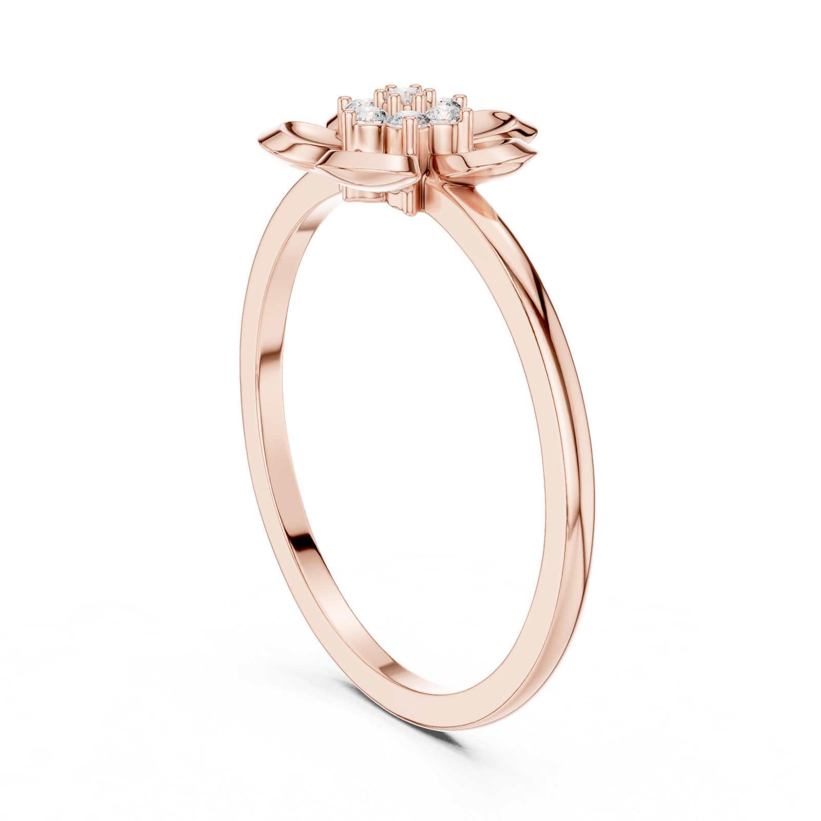 Gold Ring DR-6259, Rose Gold