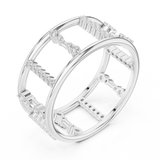 Gold Ring SBWR(48), White Gold, view 2