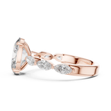 Gold Pendant 9-10031L_SS9, Rose Gold, view 3