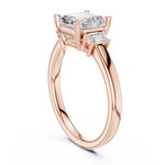 Gold Ring DDLR-867, Rose Gold, view 1