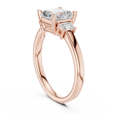 Gold Ring DDLR-867, Rose Gold, view 1