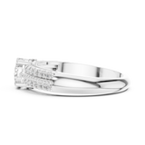 Gold Ring 19-120014L, White Gold, view 3