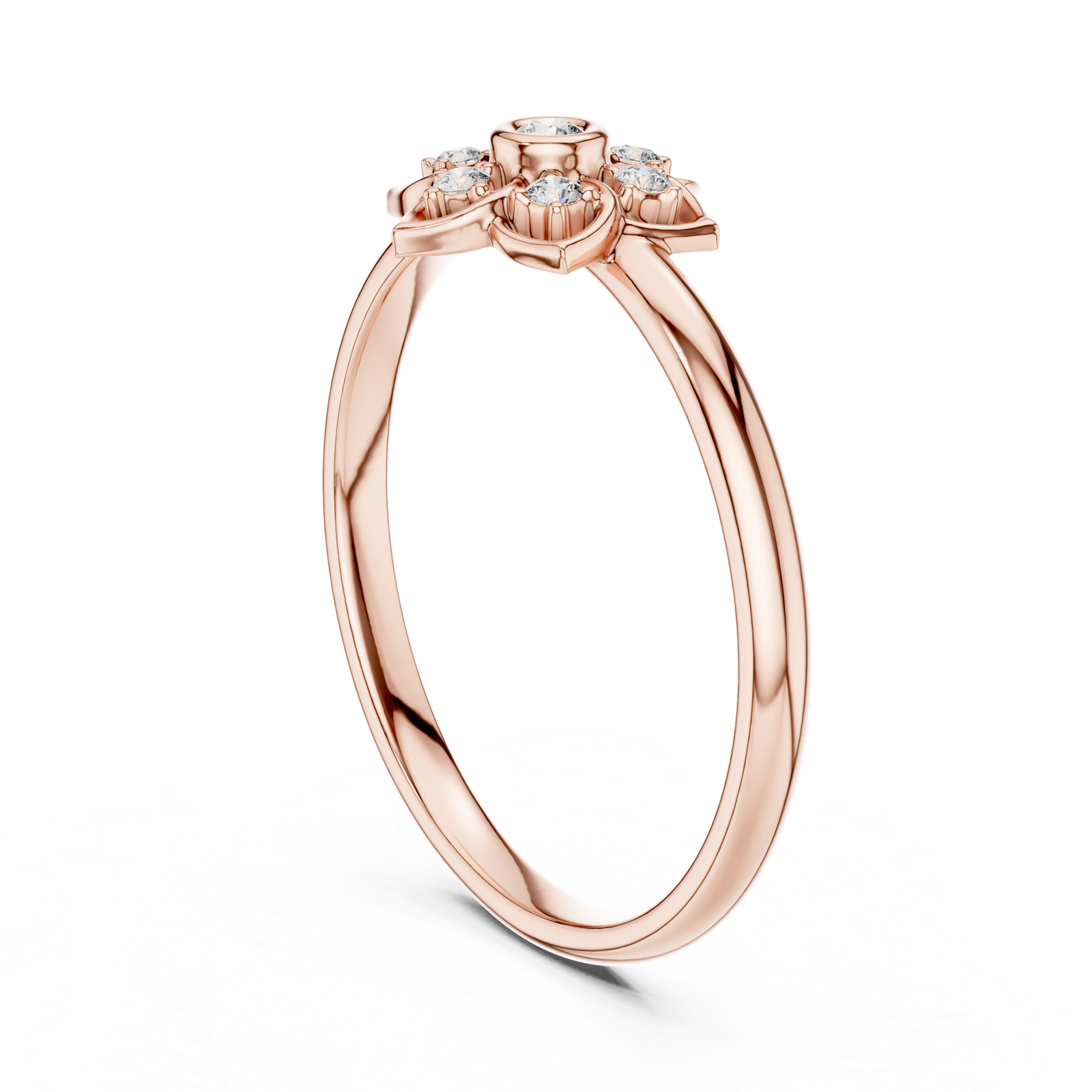 Gold Ring 1 (419), Rose Gold