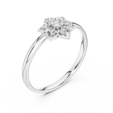Gold Ring 1 (419), White Gold, view 2