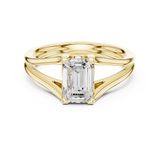 Gold Ring DDLR-692, Yellow Gold, view 4