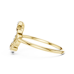 Gold Ring 12-10034@L, Yellow Gold, view 3