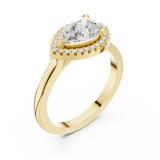 Gold Ring DDLR-346, Yellow Gold, view 2