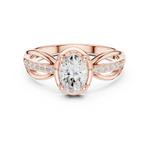 Gold Ring DDLR-523, Rose Gold