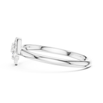 Gold Ring 1 (350), White Gold, view 3