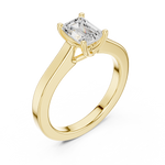 Gold Ring DDLR-1070, Yellow Gold, view 2