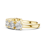 Gold Ring DDLR-619, Yellow Gold, view 3