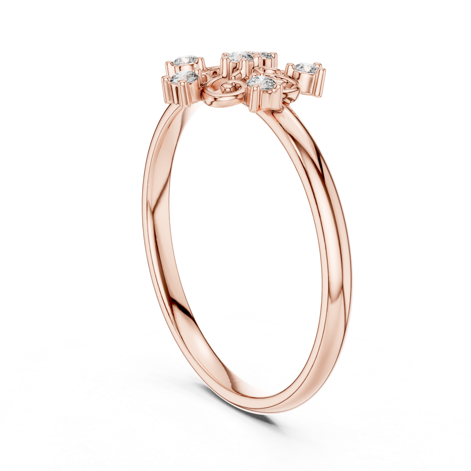 Gold Ring 1 (435), Rose Gold