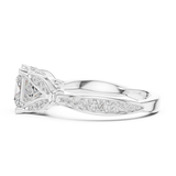 Gold Ring DDLR-937, White Gold, view 3