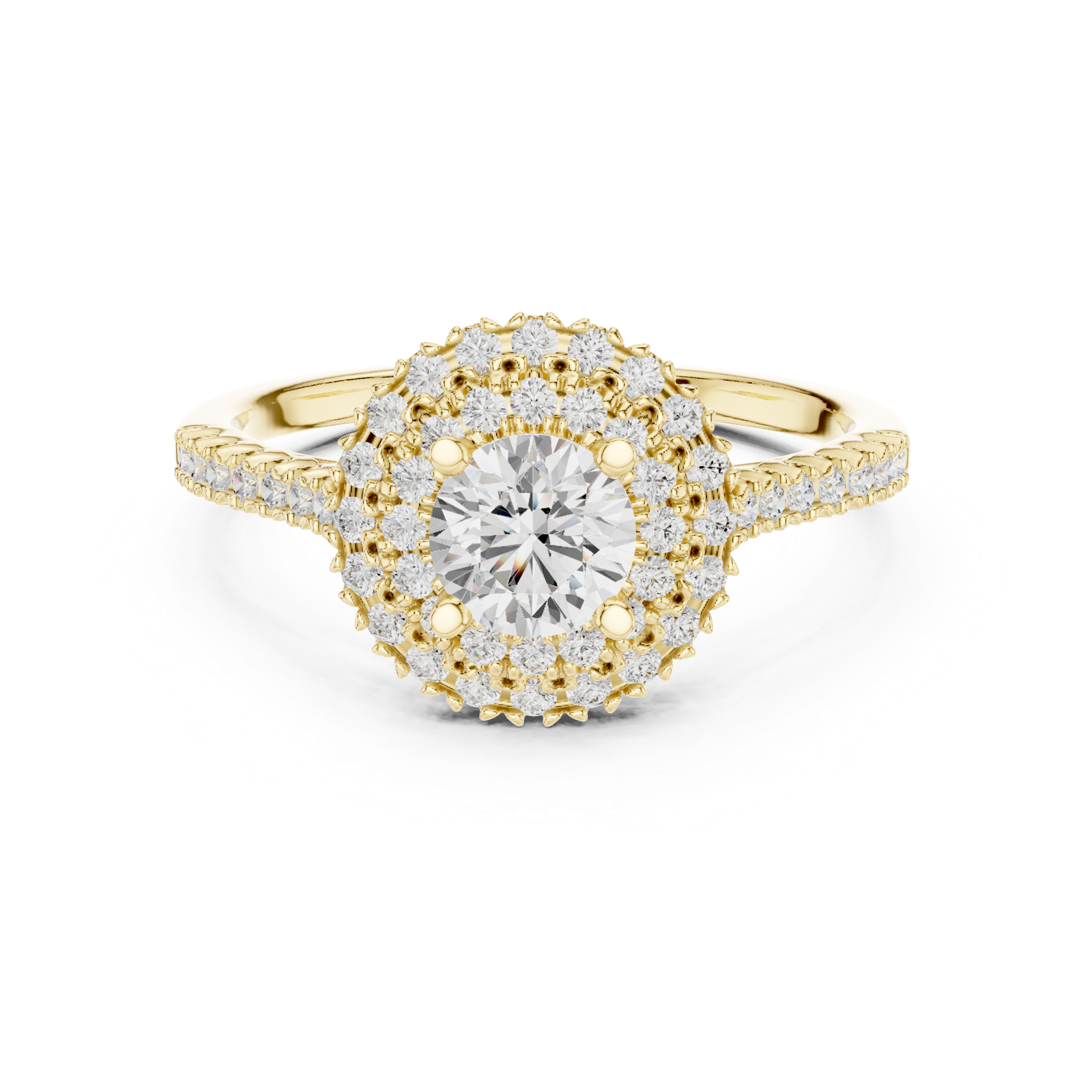 Gold Ring LR-0228, Yellow Gold