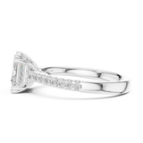 Gold Ring DDLR-735, White Gold, view 3