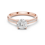 Gold Ring DDLR-772, Rose Gold