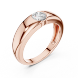 Gold Ring SBMR(15), Rose Gold, view 2