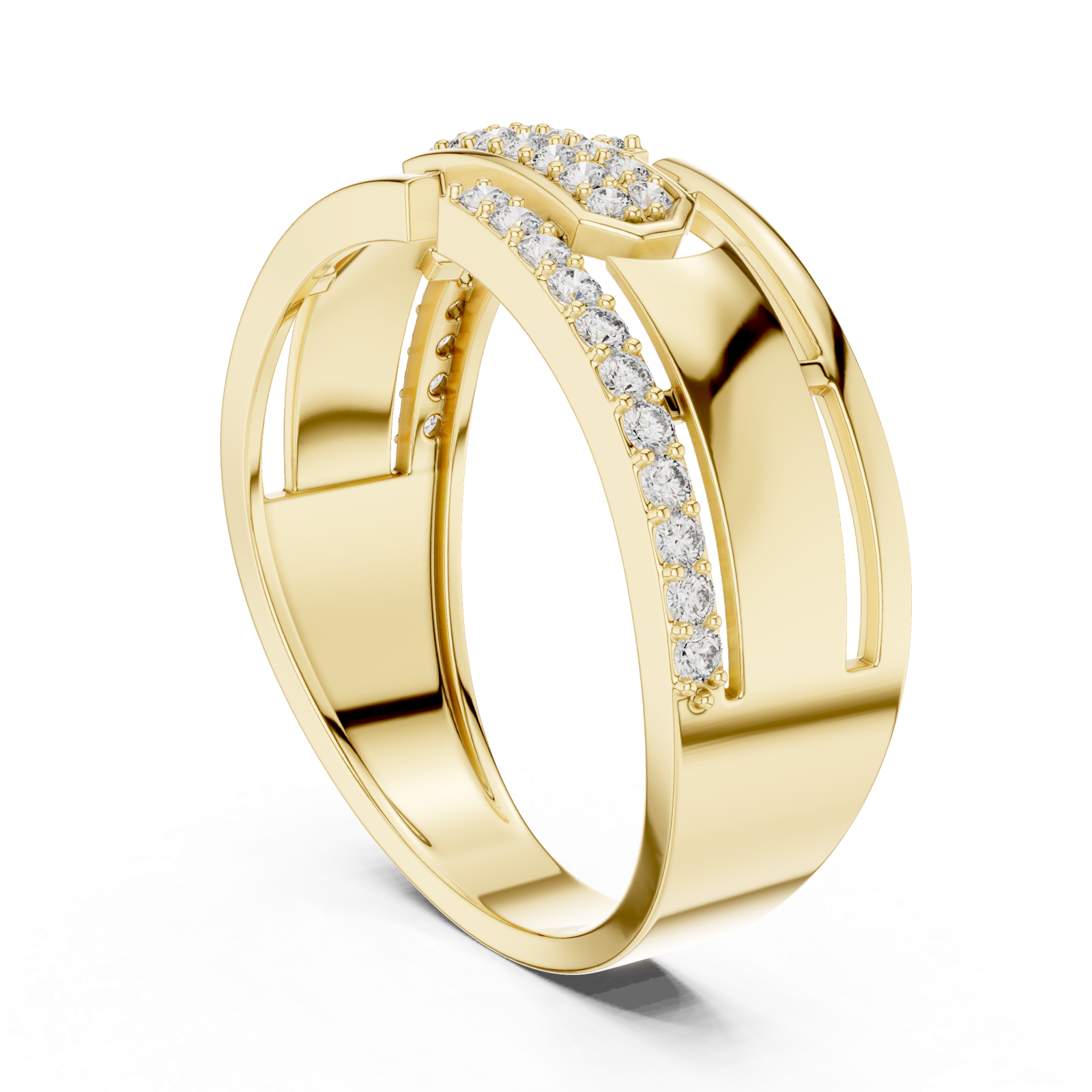 Gold Ring LR-01 (6), Yellow Gold