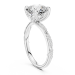 Gold Ring DDLR-962, White Gold