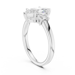 Gold Ring DDLR-870, White Gold, view 1