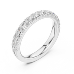 Gold Ring DDLR-597, White Gold, view 2