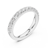 Gold Ring DDLR-597, White Gold, view 2
