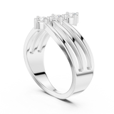 Gold Ring SBWR(37), White Gold