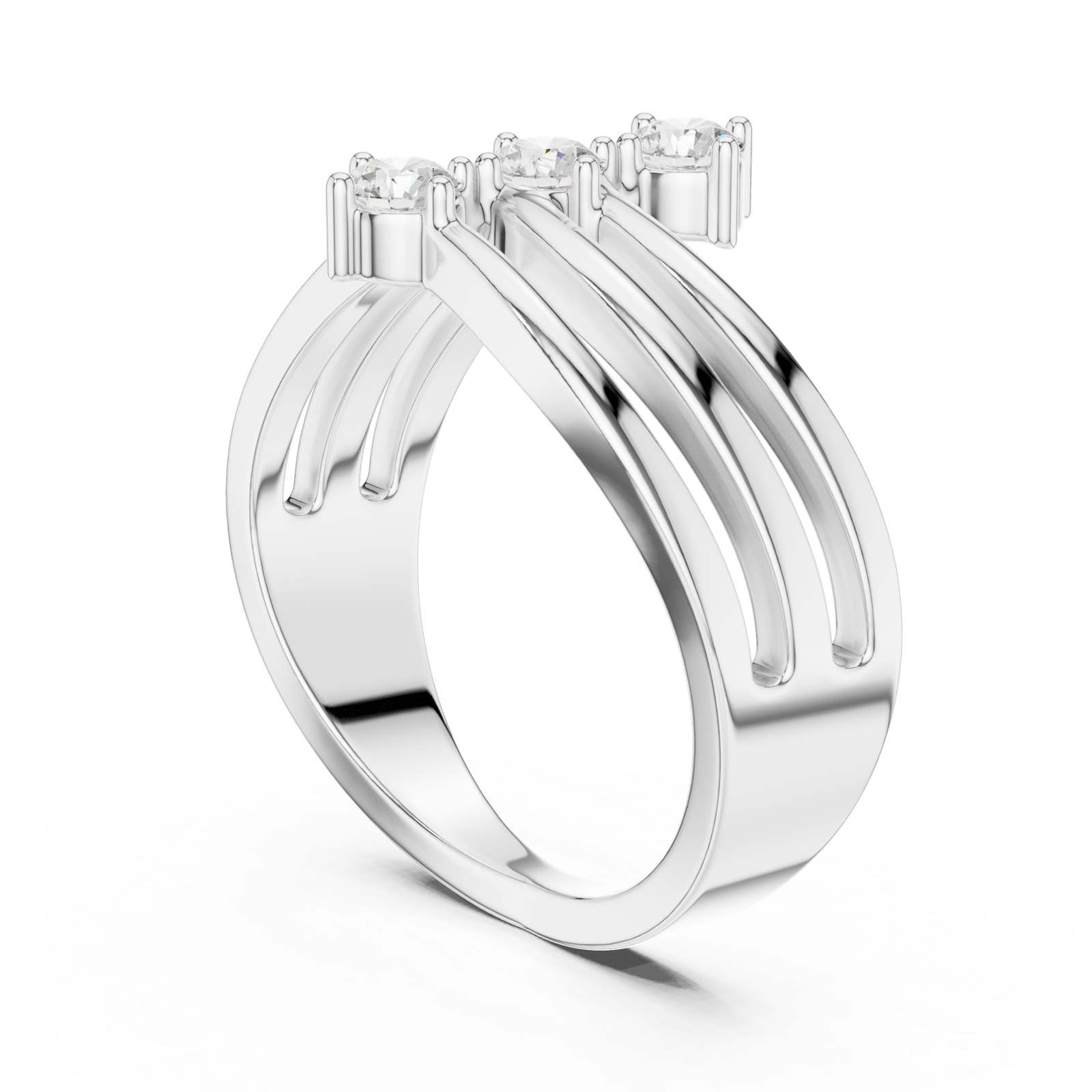 Gold Ring SBWR(37), White Gold