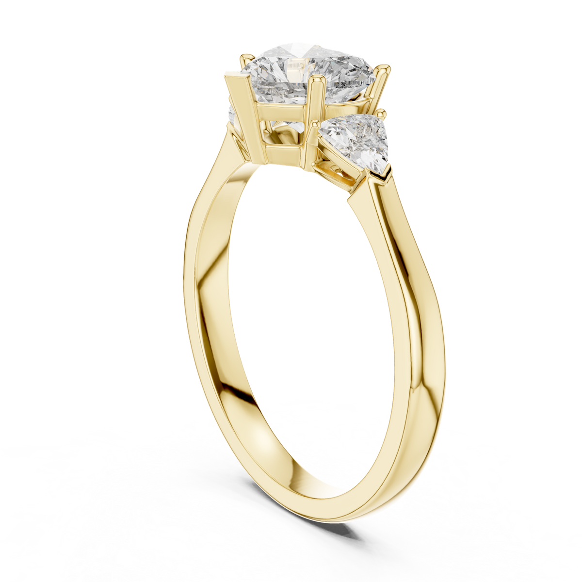 Gold Ring 00001L (30), Yellow Gold, view 1