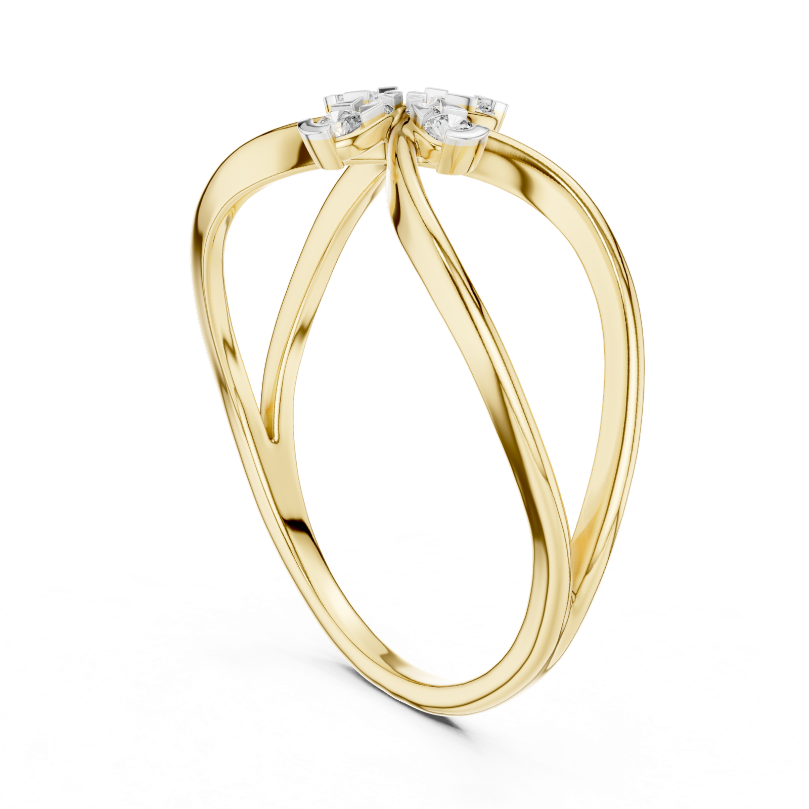 Gold Ring 12-10037@L, Yellow Gold, view 1
