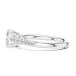 Gold Ring DDLR-587, White Gold, view 3