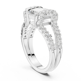 Gold Ring DDLR-409, White Gold