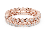 Gold Ring R39, Rose Gold, view 4