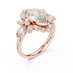 Gold Pendant 9-10019L_33, Rose Gold, view 2