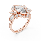 Gold Pendant 9-10019L_33, Rose Gold, view 2
