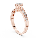 Gold Pendant 19-120040L, Rose Gold, view 1