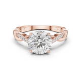Gold Ring DDLR-816, Rose Gold