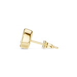 Gold Jewelry DDER-001, Oval center stone, Yellow Gold, view 3