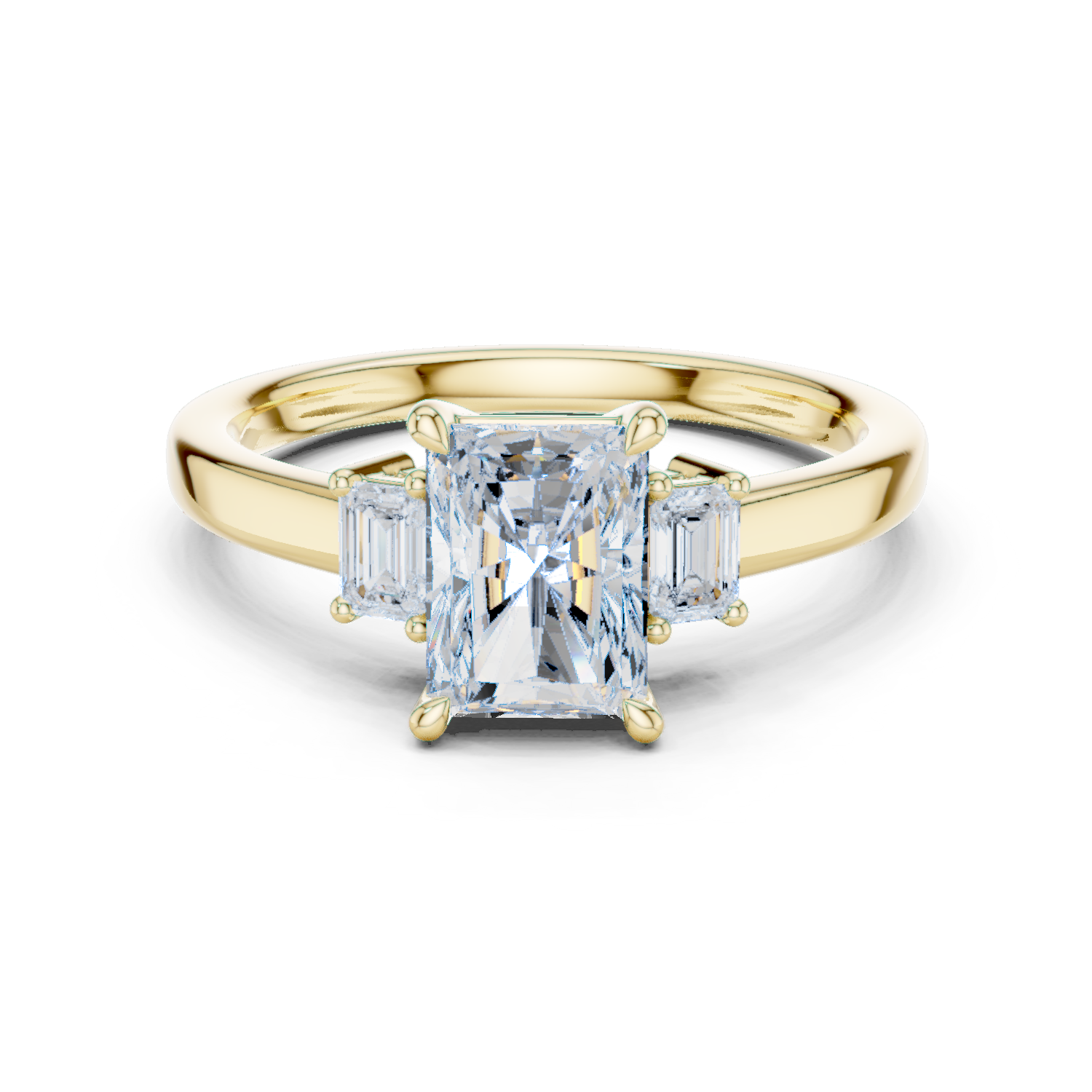 Gold Ring DDLR-906, Yellow Gold