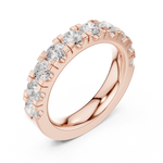 Gold Ring DDLR-601, Rose Gold, view 2