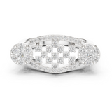 Gold Ring DDLR-753, White Gold