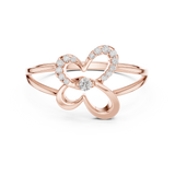 Gold Ring 1 (239), Rose Gold, view 4