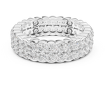 Gold Ring DDLR-714, White Gold, view 4