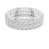 Gold Ring DDLR-714, White Gold, view 4