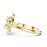 Gold Ring DDLR-330, Yellow Gold, view 3