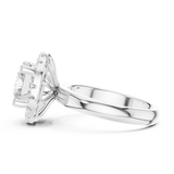 Gold Ring DDLR-333, White Gold, view 3