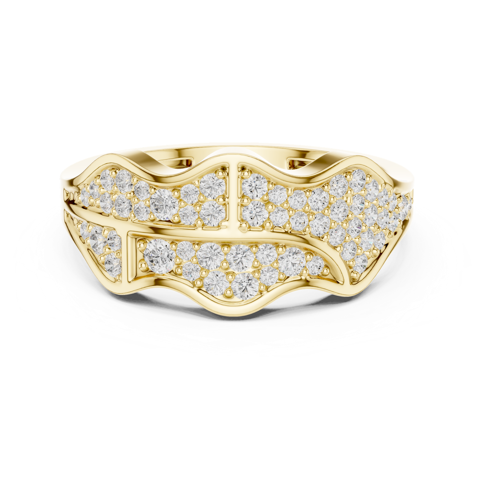 Gold Ring SBMR(20), Yellow Gold, view 4